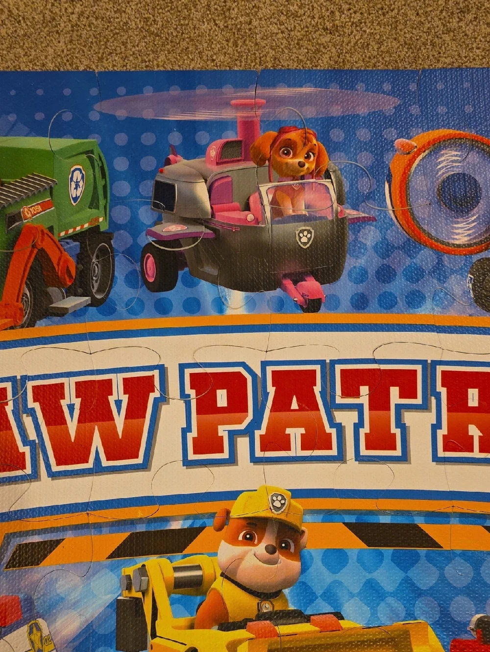 PAW Patrol Foam Floor Puzzle Play Mat